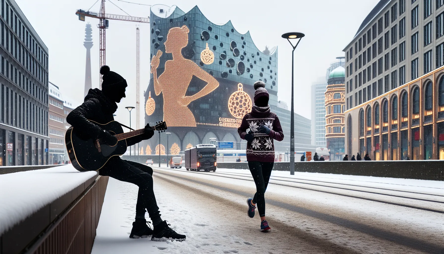 Weihnachten in Hamburg ohne Geschenke – Ed Sheeran rettet Joggerin mit Ständchen!