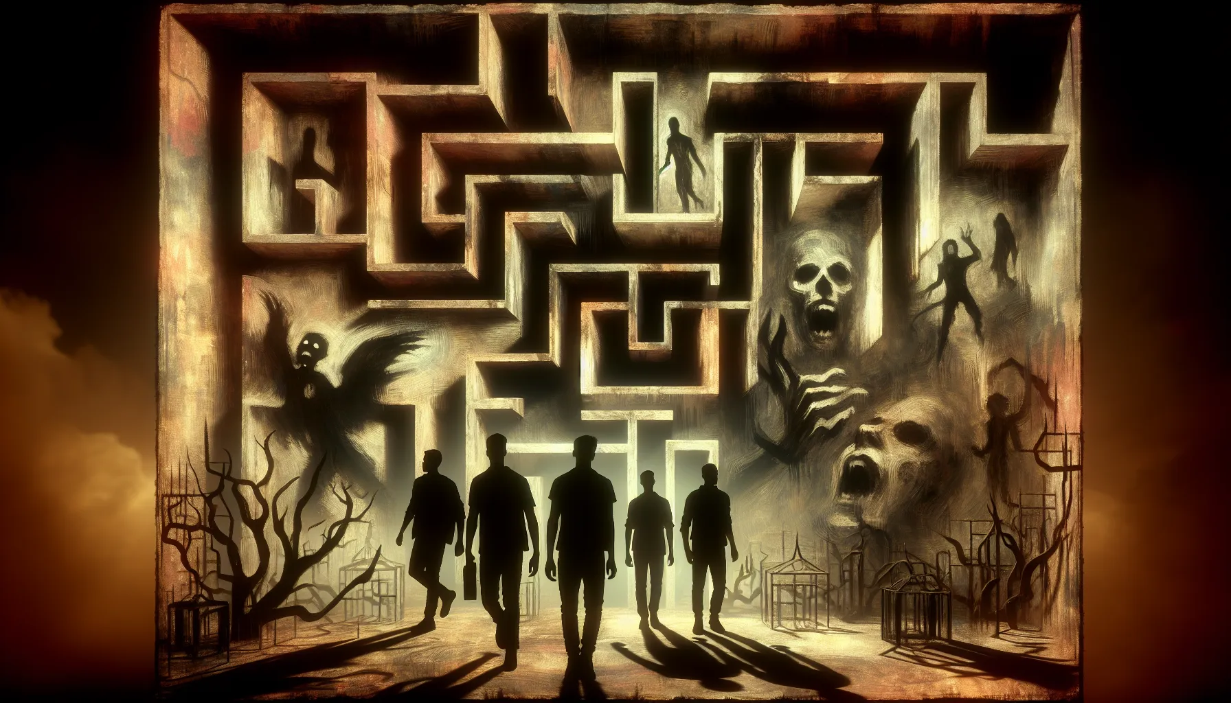 Das Schattenlabyrinth: Auf der Suche nach der Wahrheit in der Dunkelheit