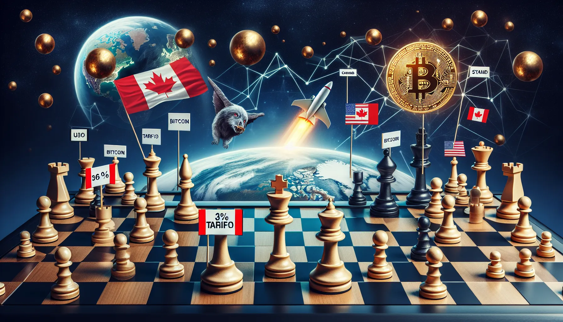Zölle, Bots und Bitcoin: Trumps Wirtschaftspoker im globalen Schachspiel