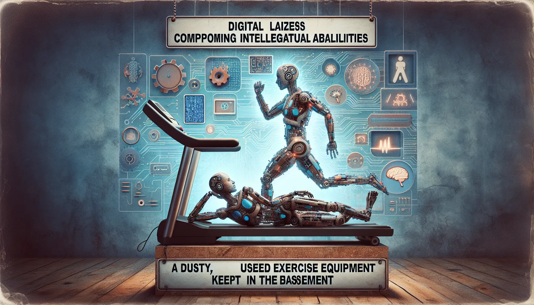 KIs Fitness-Studio: Intellektuelle Muskeln im Zeitalter der digitalen Faulheit