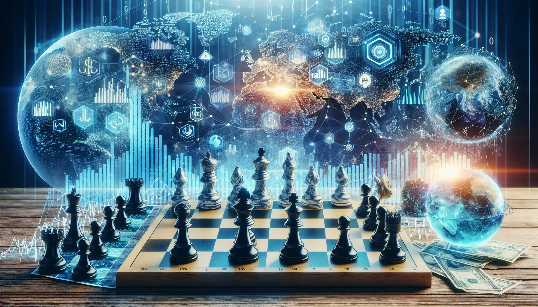 Aktienkrise, Amoklauf und KI-Revolution: Deutschland kämpft im globalen Schachspiel