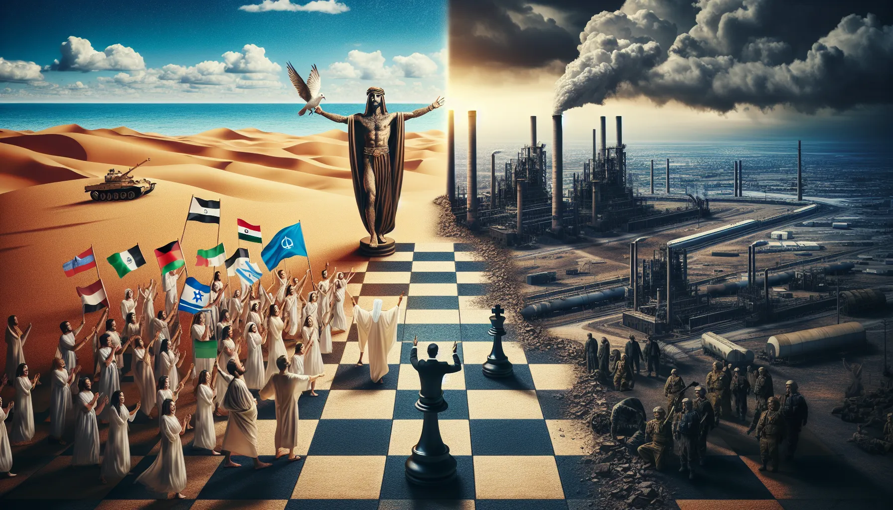 Trumps Diplomatie und Deutschlands Industrie: Zwischen Hoffnung und Pessimismus im globalen Schachspiel